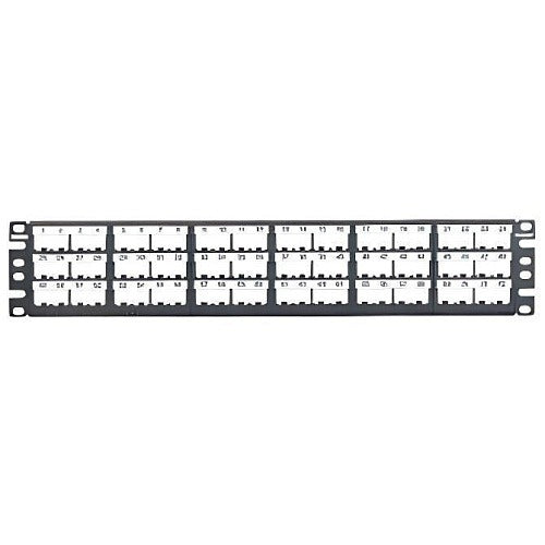 PANDUIT Panduit CPPL72WBLY Patch Panel 72 Port Black