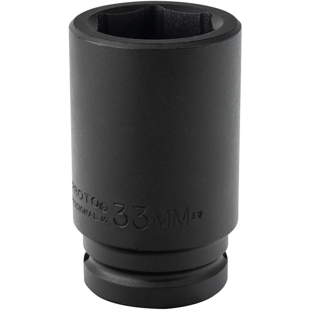 PROTO Proto J07533ML Impact Socket 3/4 in Drive 33mm 6-pt