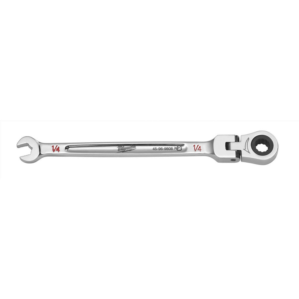 MILWAUKEE Milwaukee Tool 45-96-9808 Ratcheting Combination Wrench 1/4 in