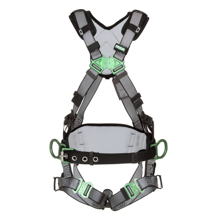MSA SAFETY Msa Safety 10195135 V-fit Construction Harness Xl
