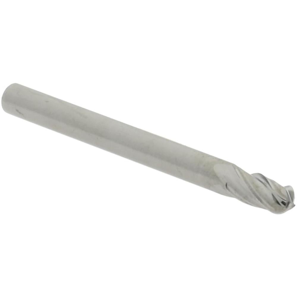 HERTEL Hertel E599924516 Ball End Mill 0.125 in 4 Flute Carbide