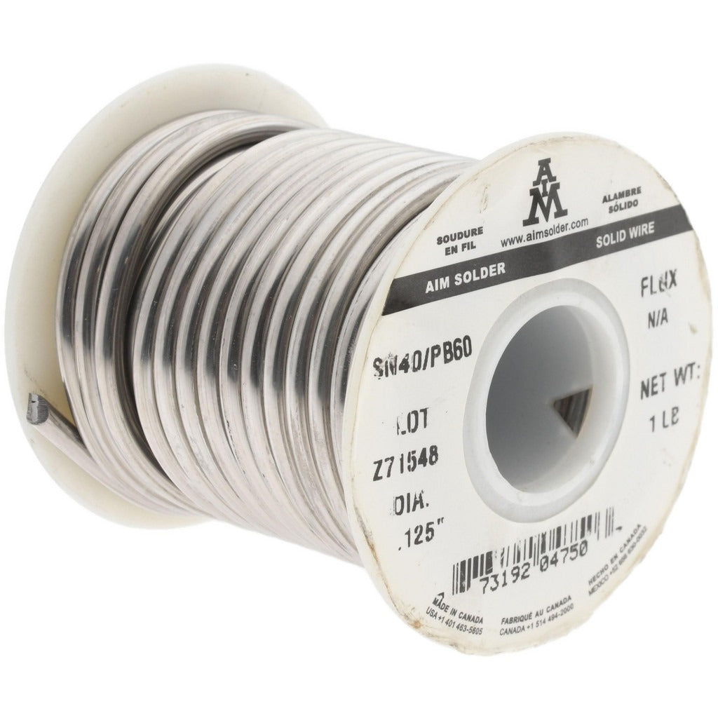 VALUE COLLECTION Value Collection 475004060.125-1 Solid Wire Solder Alloy