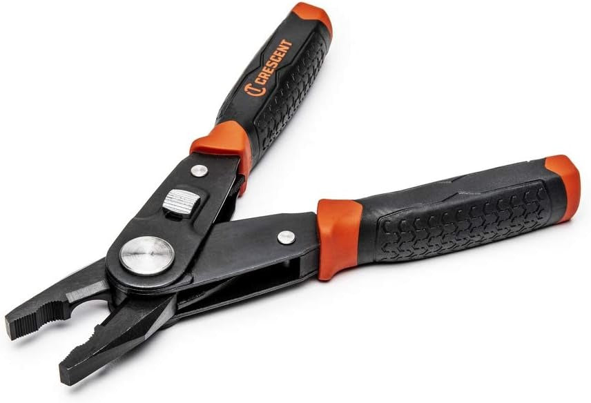 CRESCENT CRESCENT CCP8V 2 in 1 Combo Lineman's Plier Wire Stripper 20 to 10 AWG 8.25 in
