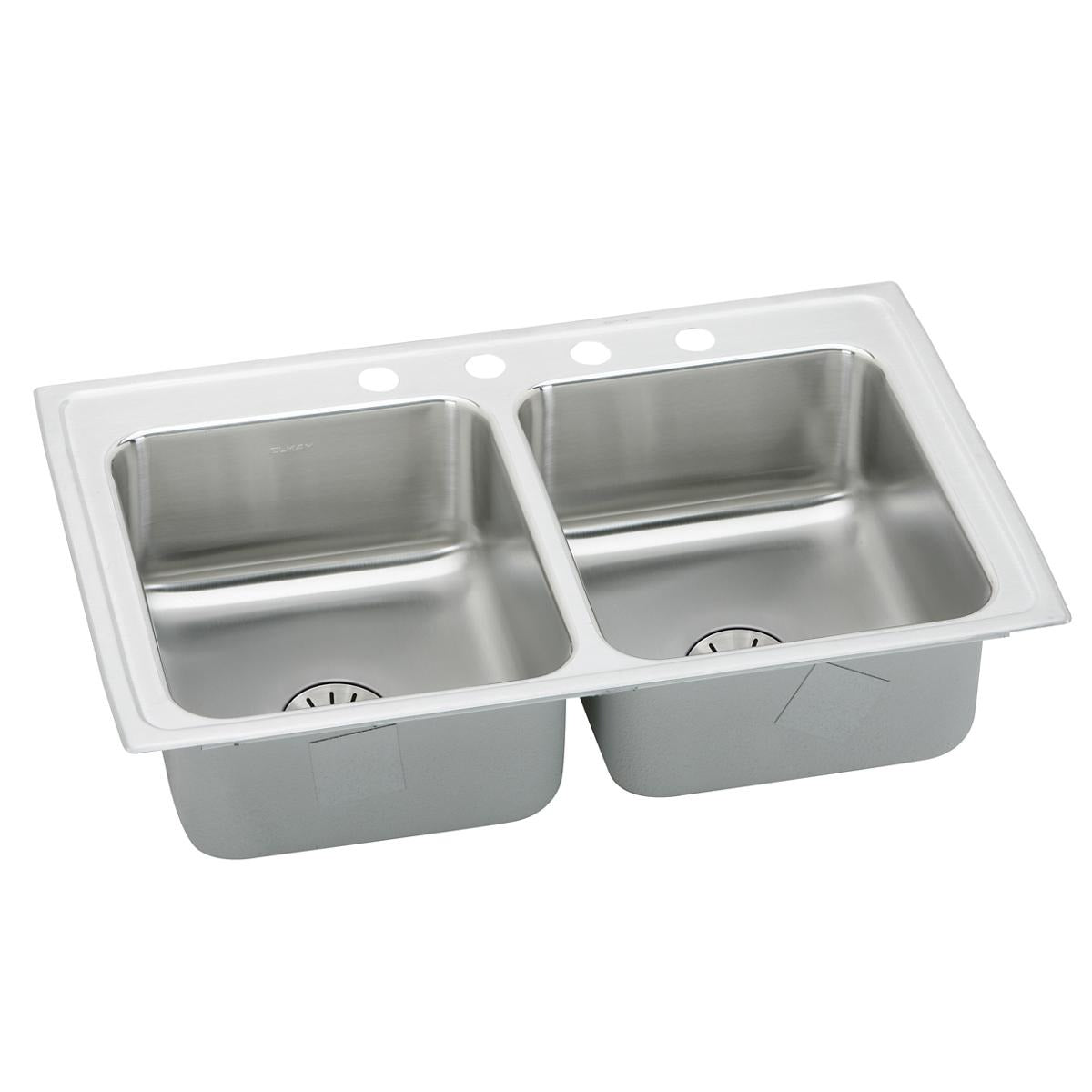 BSC PREFERRED Bsc Preferred LRADQ291865PD3 Double Bowl Sink 29x18