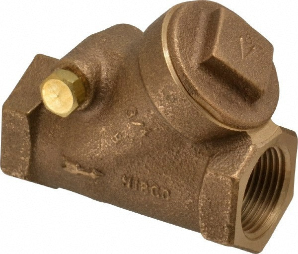 NIBCO Nibco NL740V8 Bronze Check Valve 3/4 in Fnpt 200 Psi
