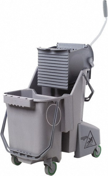 UNGER Unger COMBG 32 Qt Plastic Bucket Wringer Side Press
