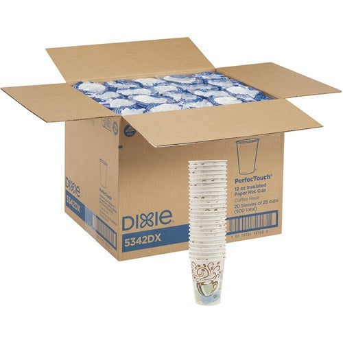 DIXIE Dixie Foods DXE5342DXCT Perfectouch Hot Cup 12 Oz 25 Pack