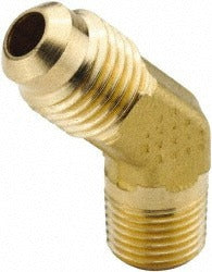 PARKER Parker 159F-5-4 Brass Male 45 Elbow 5/16 in Flare X Mnptf