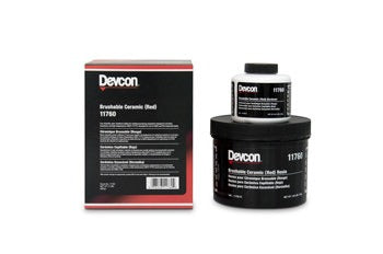 DEVCON Devcon 11762 Ceramic Epoxy Liquid 12 Lb Red 3.4:1 Mix