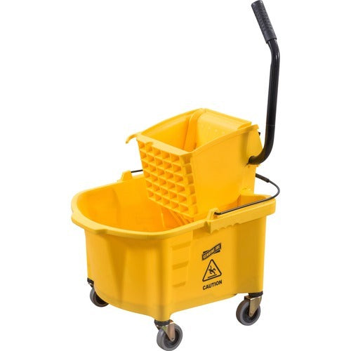 GENUINE JOE Genuine Joe GJO60466 Mop Bucket Wringer Combo 26 Qt