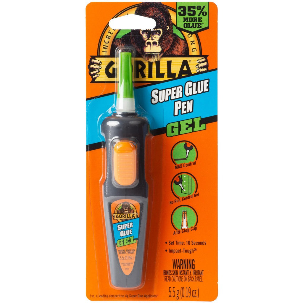 GORILLA GLUE Gorilla Glue 109642 Super Glue Pen 5.5 G Clear