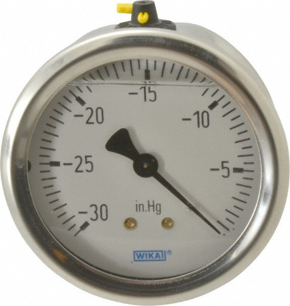 WIKA Wika 9767185 Pressure Gauge 0-30 Psi 2.5 in Dial Npt