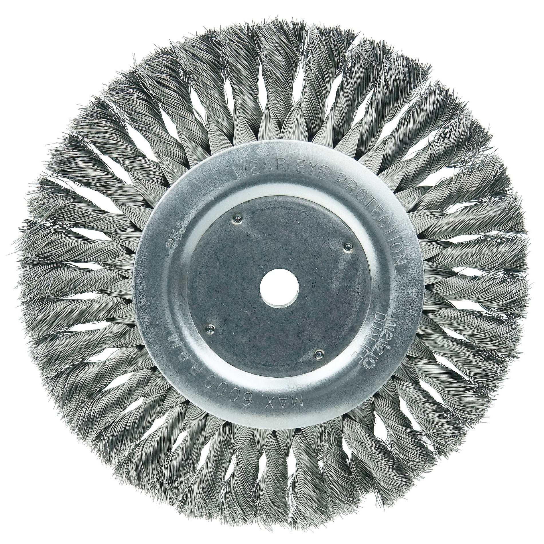 WEILER Weiler 08125 Wheel Brush (8 in Dia x 5/8 in Face)
