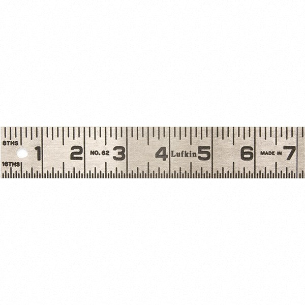 LUFKIN Lufkin 622FTN Steel Rule 24 Inch Rigid