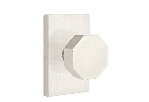 EMTEK Emtek 5112OCTUS19 Passage Set Octagon Knob Flat Black