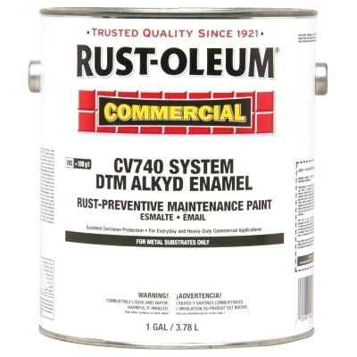 RUST-OLEUM Rust-Oleum 255614 CV740 System 100 VOC DTM Alkyd Enamel 1 Gal (2/Case)