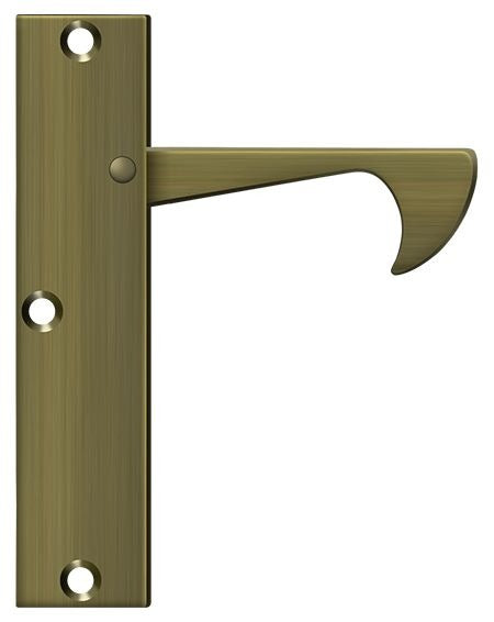 DELTANA Deltana EPT425U5 Edge Pull Thin 4.25 in Antique Brass