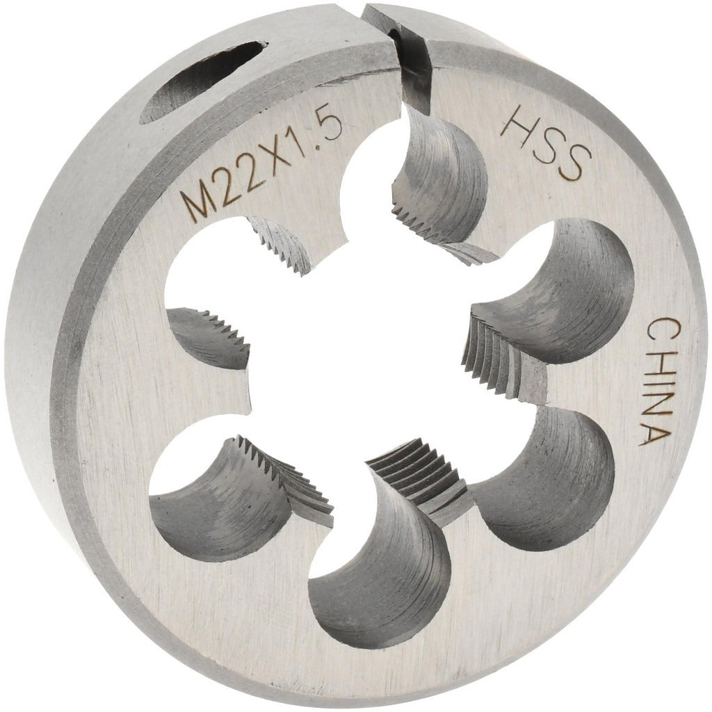 VALUE COLLECTION Value Collection 314-1832 Round Die M22x1.5 2 Inch Od Hss