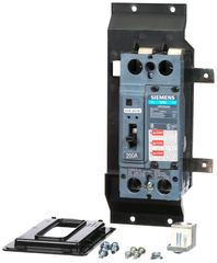 Siemens MBKQR1200A Low Voltage Breaker Mounting Kit for Revised P1 Panelboards 240V 1-Phase Kit Strap and 2 Pole Circuit Breaker