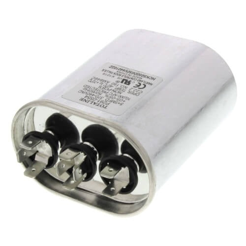 CARRIER Carrier P291-0554 5/5 mfd 440v oval run capacitor (5/5 mfd) CRCP291-0554