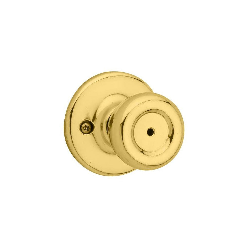 KWIKSET Kwikset 488T-3 Tylo Knob Half Dummy Lock Bright Brass