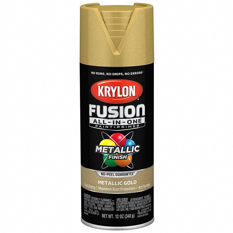 KRYLON Krylon k02770007 Metallic Gold Spray Paint 16 Oz