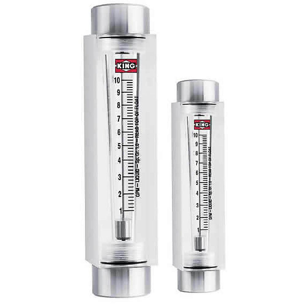 KING TECHNOLOGY King 7510212A-11 Inline Flowmeter 70 Scfh 1/4 Inch Fnpt