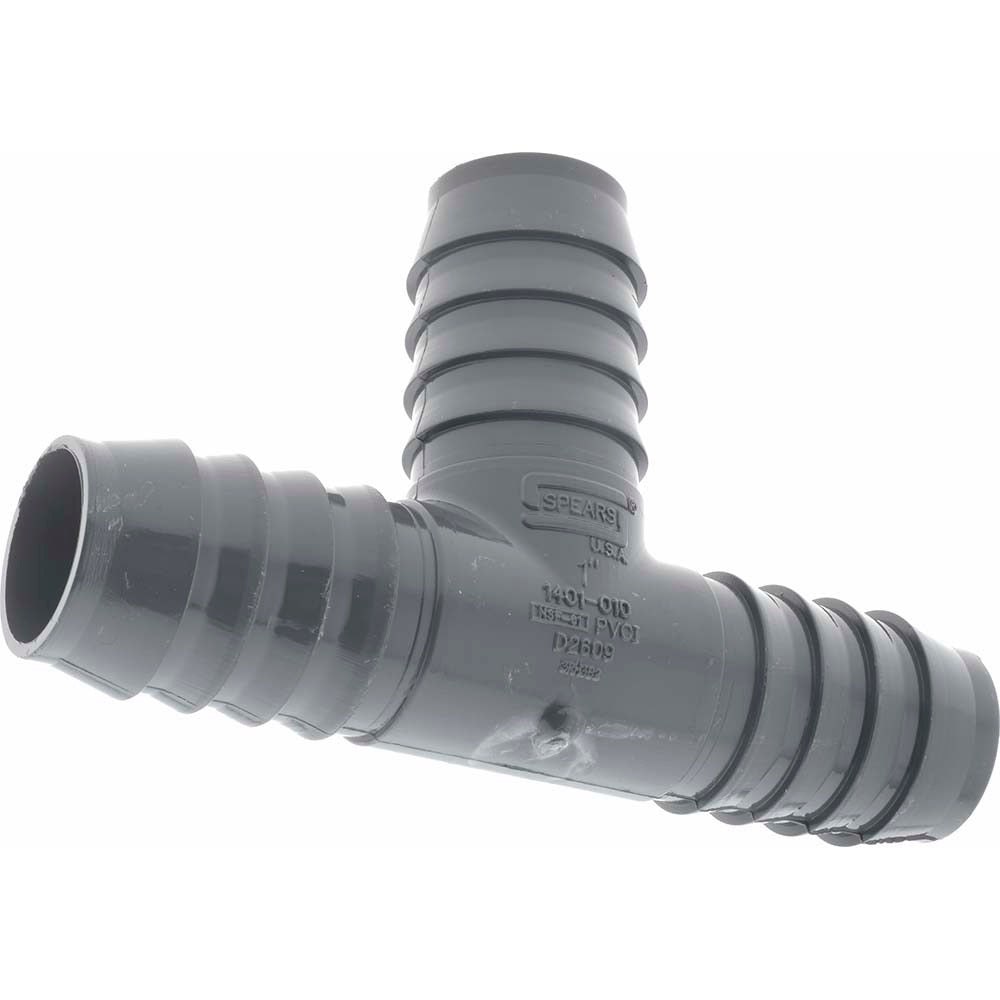 VALUE COLLECTION Value Collection 1401-010 Barbed Tee Plug 1 in Pvc Male