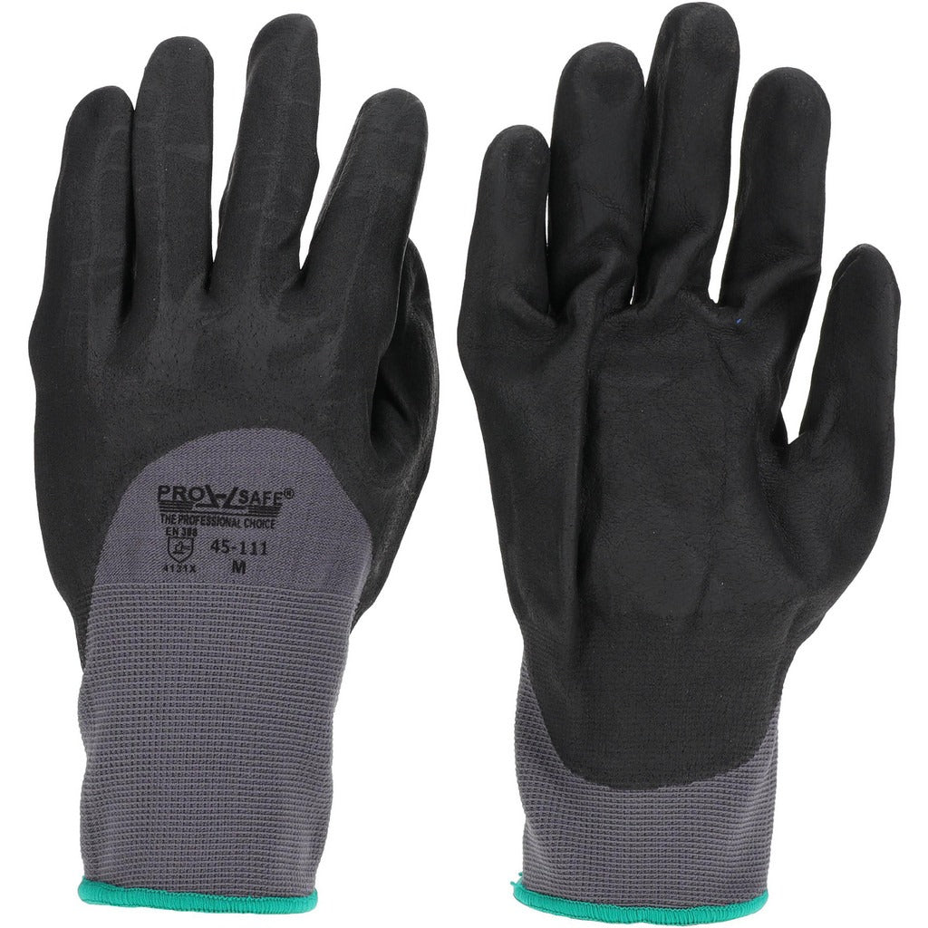 PRO-SAFE Pro-safe 45-111-M Work Gloves Medium Nitrile Coated