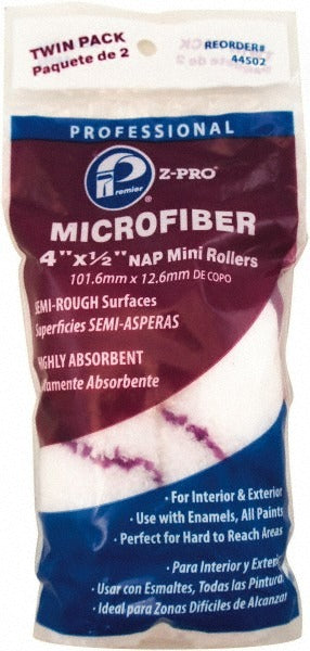 PREMIER PAINT ROLLER Premier Paint Roller 44502 Mini Roller Cover 1/2in Nap