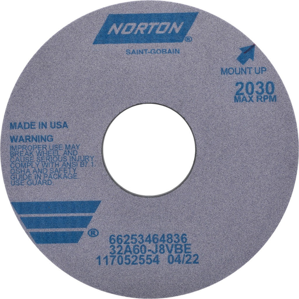 NORTON Norton 66253464836 Surface Grinding Wheel 16in 60 Grit