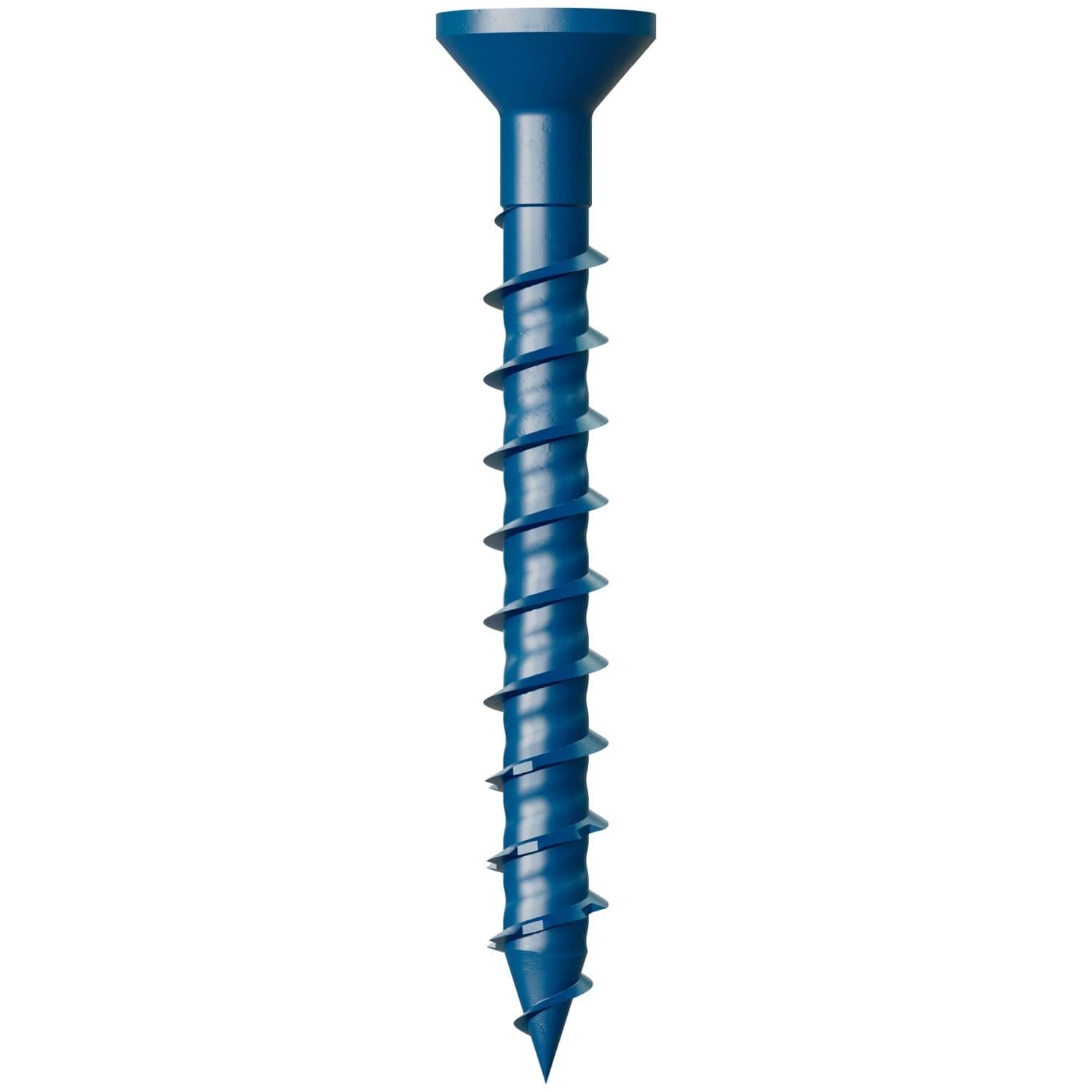 SIMPSON STRONG-TIE Simpson Strong-Tie TNT18134TFC75 Titen Turbo Flat Head Concrete Screw (3/16 x 1-3/4 in, 75-Pack)