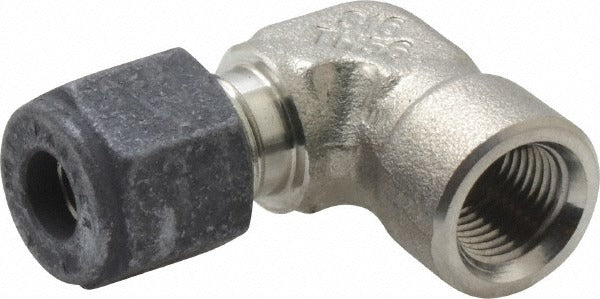 PARKER Parker 4-2 Dbz-ss Compression Female Elbow 1/8 in Fnpt Ss