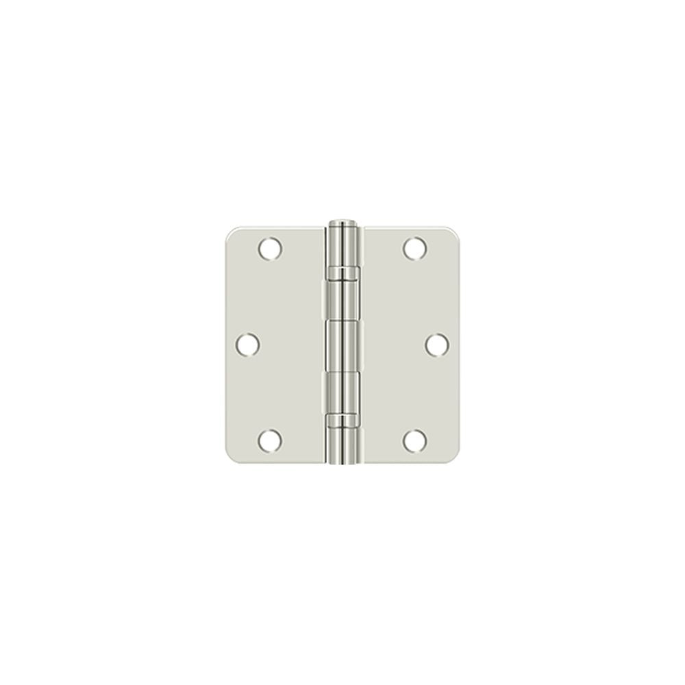 DELTANA Deltana S35R4BB14 Ball Bearing Hinge Bright Nickel