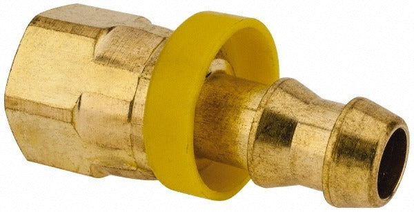 EATON Eaton 10006B-606 Barbed Hose Female Connector 3/8 in Brass