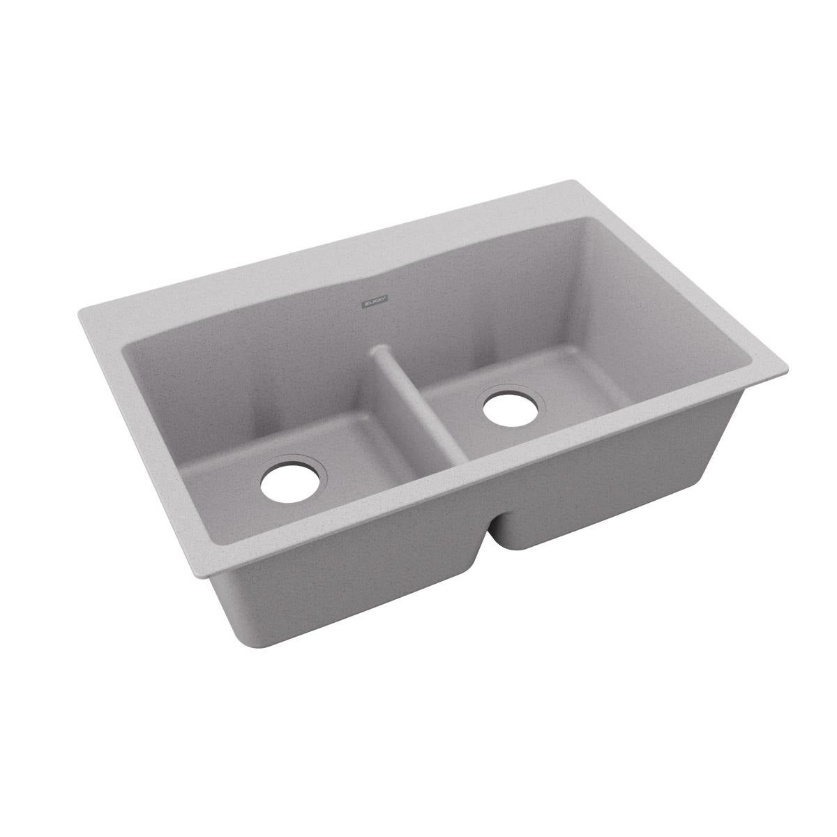 BSC PREFERRED Bsc Preferred ELGDLB3322GS0 Double Bowl Drop-in Sink