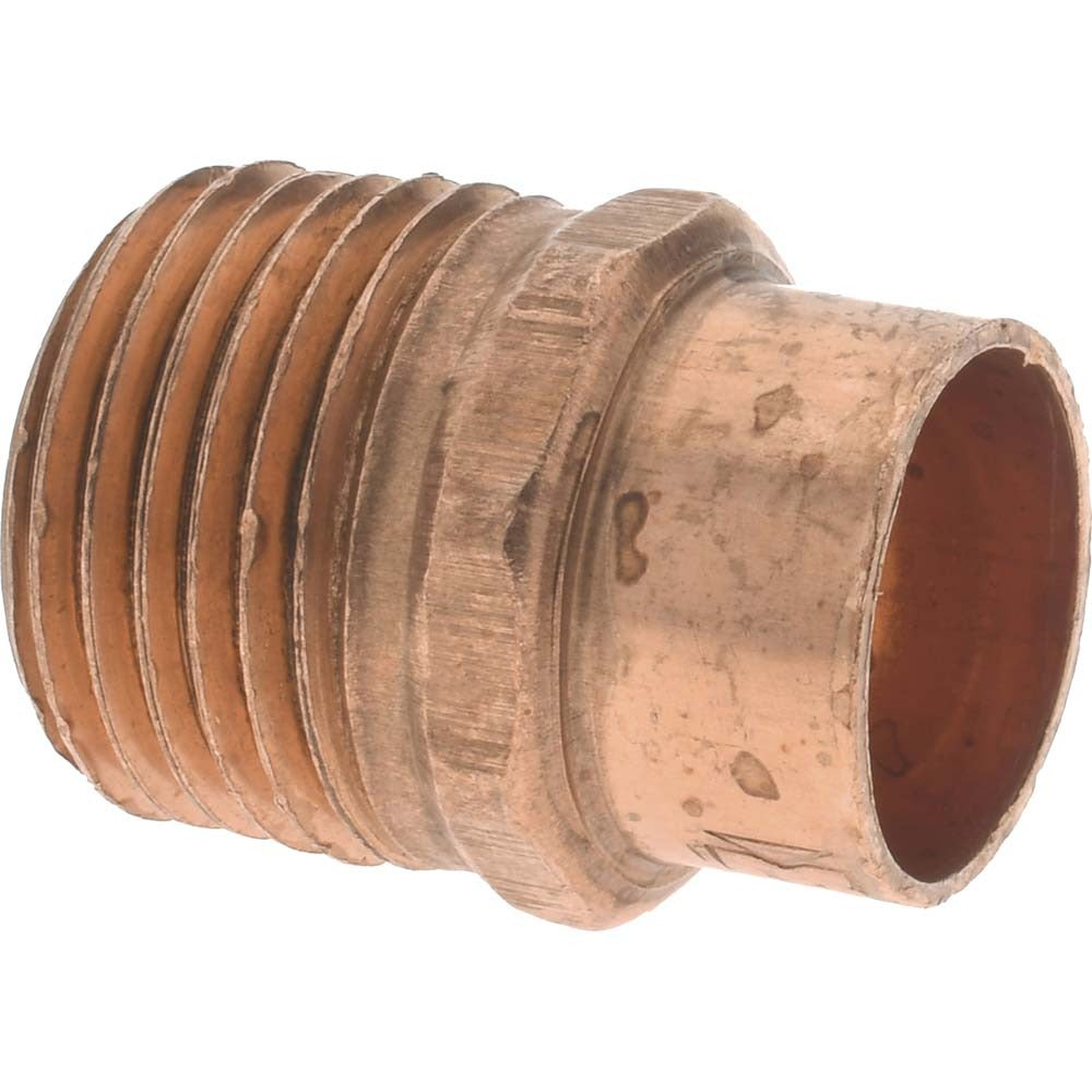 MUELLER INDUSTRIES Mueller Industries W 01131 Copper Pipe Adapter 1/2 in