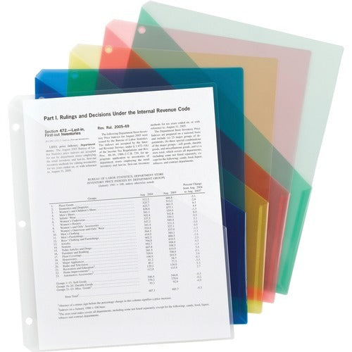 SMEAD Smead SMD89505 Poly Slash Jacket Binder Folders 5-pack