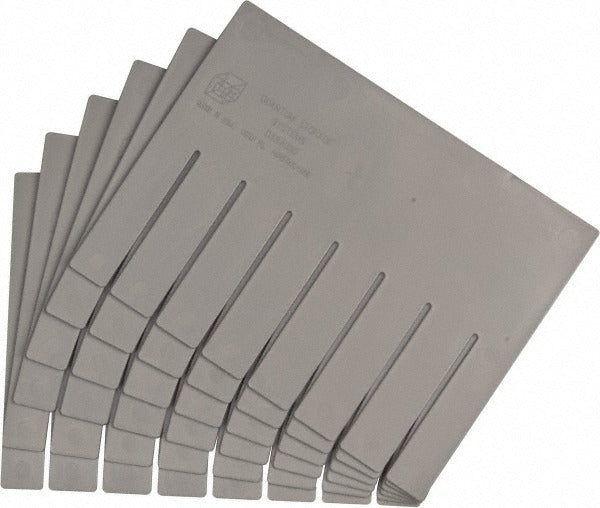 QUANTUM STORAGE SYSTEMS Quantum Storage DS92080 Bin Divider Gray Polypropylene