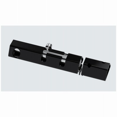 NATIONAL HARDWARE National Mfg N166-001 6 Inch Lockable Security Bolt Black