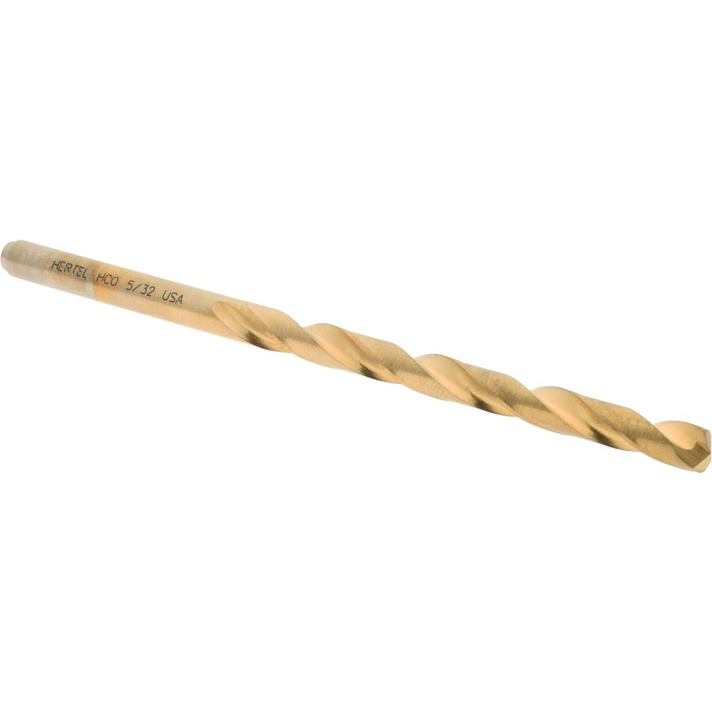 HERTEL Hertel 04141016 Cobalt Jobber Drill Bit 5/32 Inch