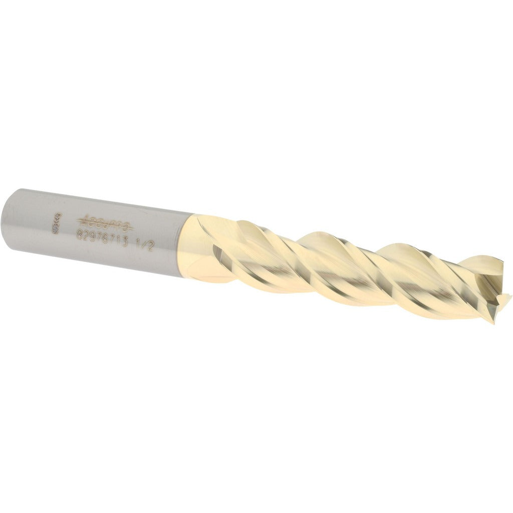 ACCUPRO Accupro 12179746 Square End Mill 1/2 in 3 Flute Solid Carbide