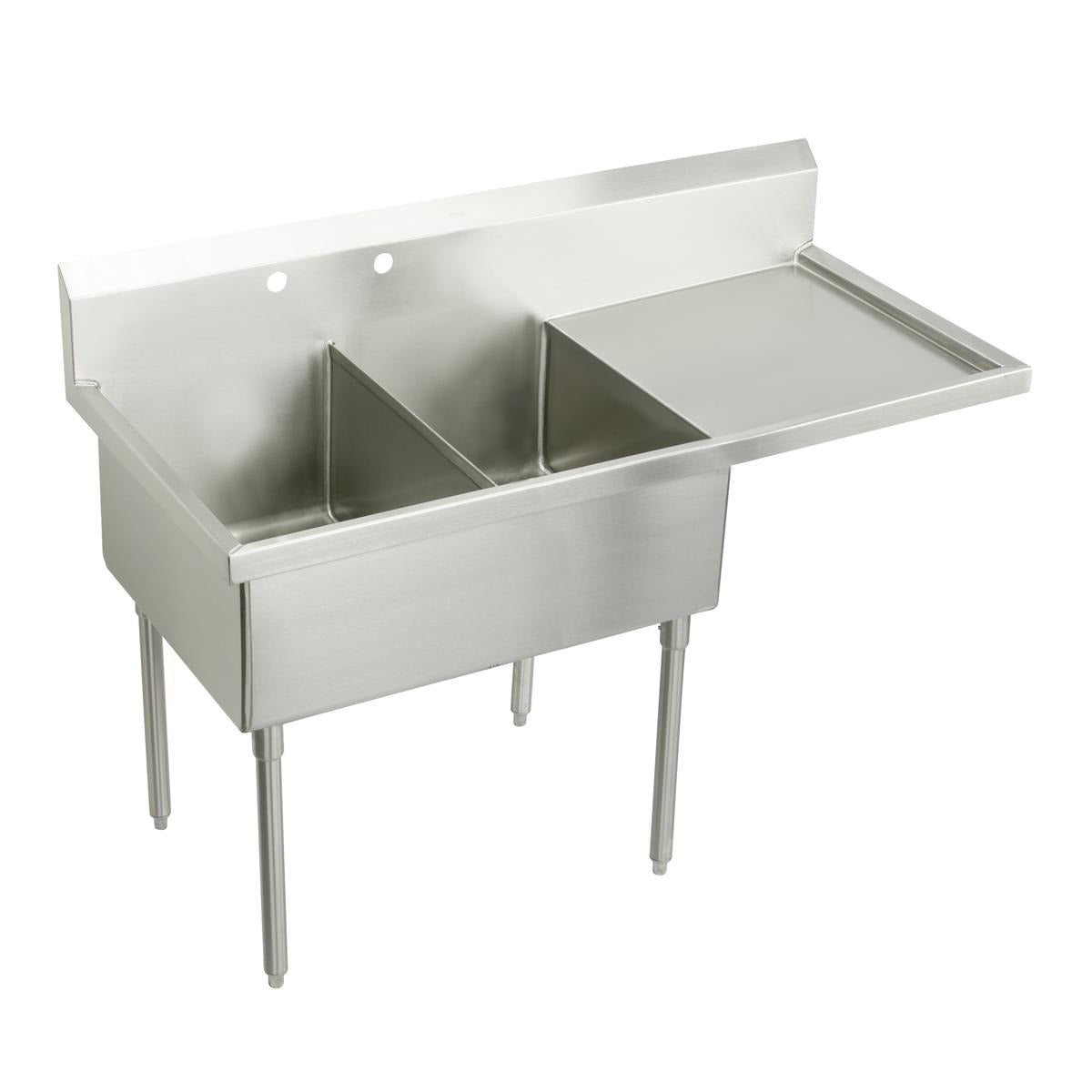 BSC PREFERRED Bsc Preferred SS8248R2 Double Compartment Scullery Sink