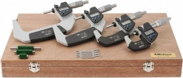 MITUTOYO Mitutoyo 293-961-30 Electronic Outside Micrometer Set 4 Piece