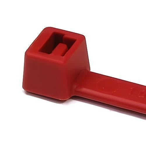 HELLERMANN TYTON Hellermanntyton T50R2C2 Red Halar Cable Tie 8 Inch