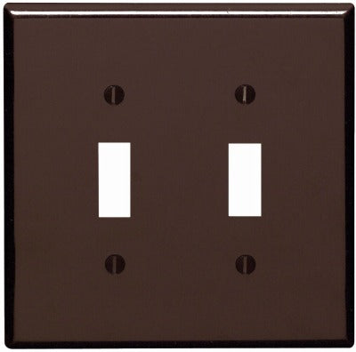 LEVITON Leviton Mfg Co 001-85109-000 2-gang Toggle Wall Plate