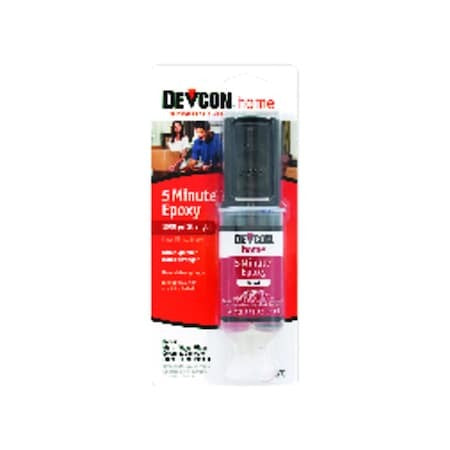 DEVCON Devcon 20845 1 oz 5 Minute Epoxy Syringe (1 oz) 20845