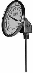 WIKA Wika 52060A009G4 Bimetal Dial Thermometer 6 in Stem