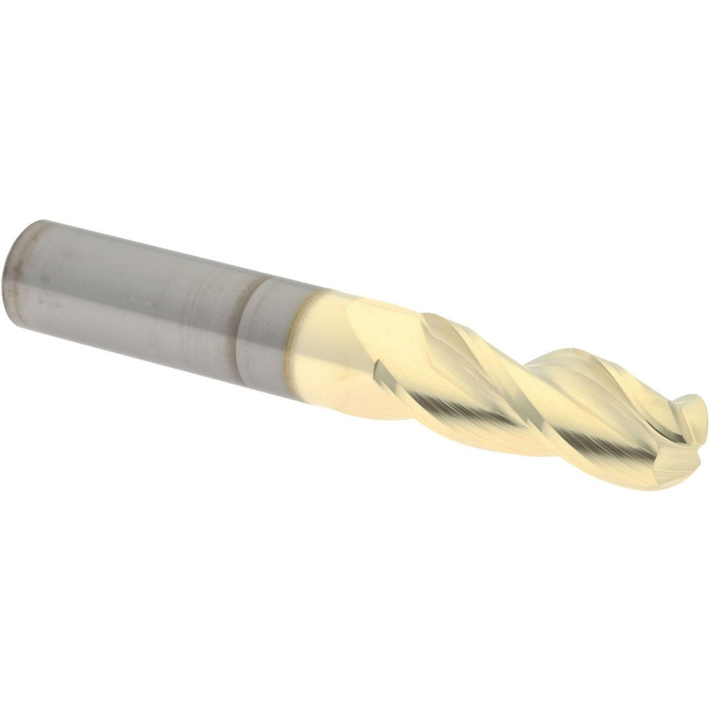 ACCUPRO Accupro 315250 Ball End Mill 3/8 in 3 Flute Solid Carbide