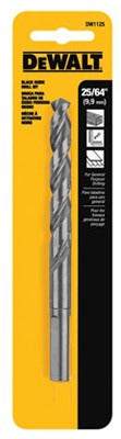 DEWALT Dewalt Accessories DW1125 Black Oxide Drill Bit 25/64 in 2 Pack